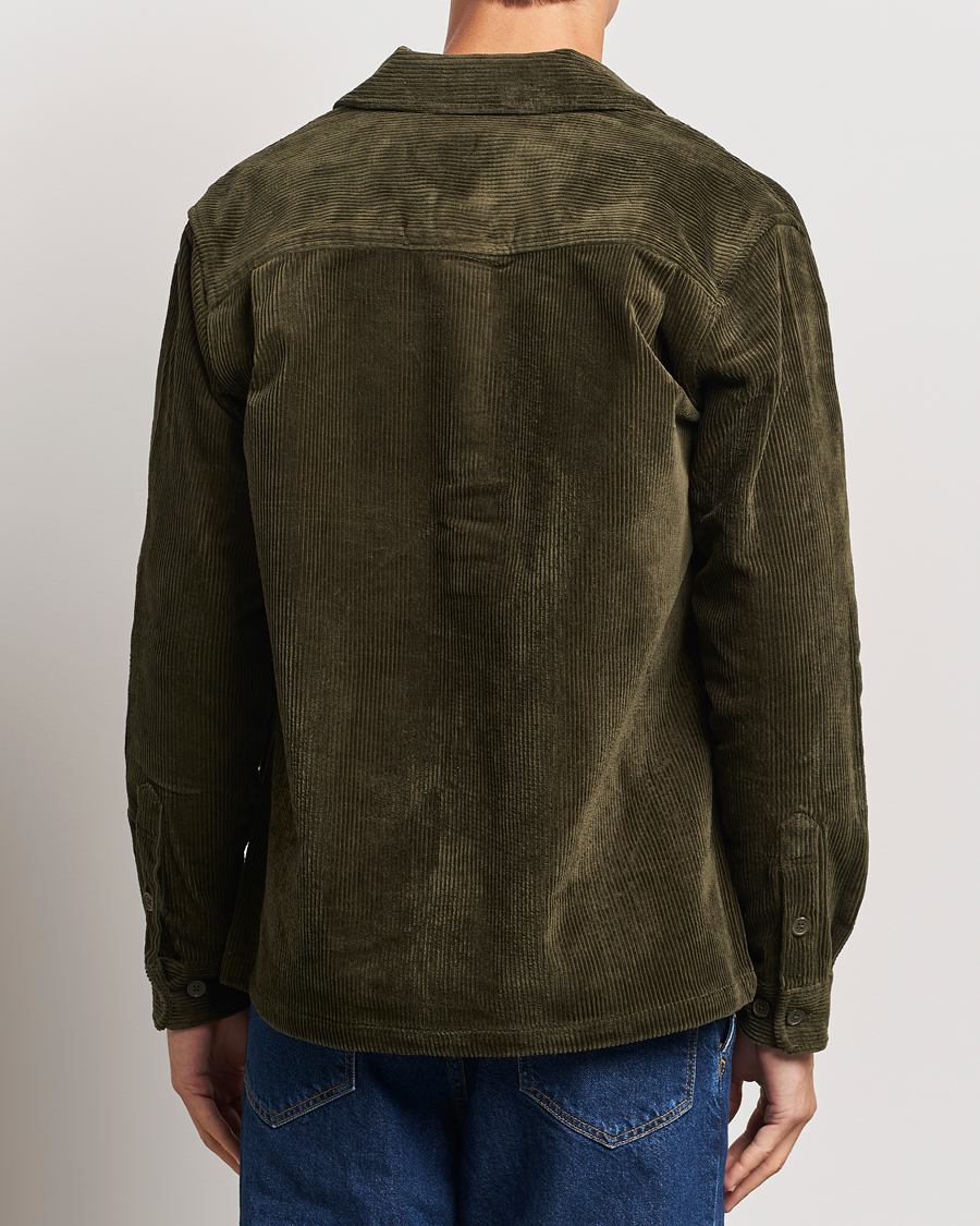 Herre | Skjorter | Samsøe Samsøe | Damon Corduroy Overshirt Forest Night