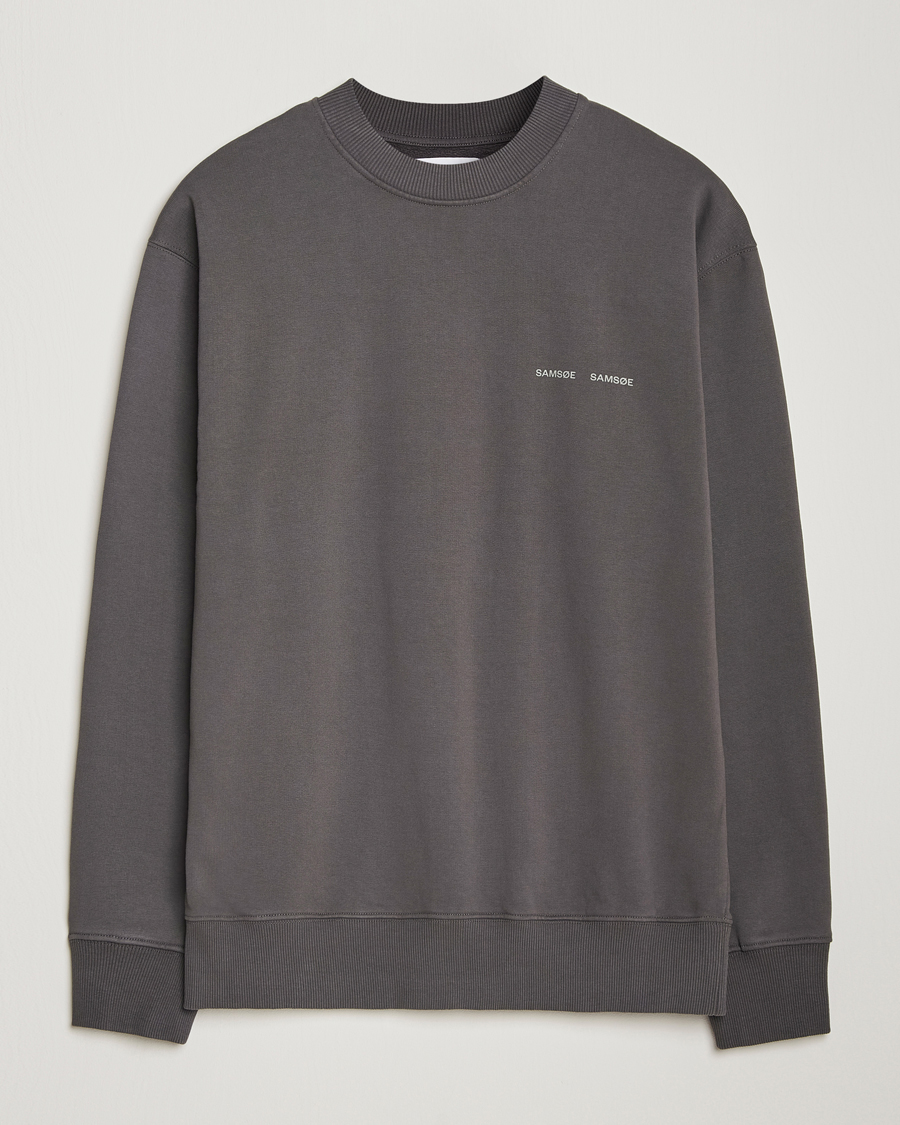 Herre | Trøjer | Samsøe Samsøe | Norsbro Crew Neck Sweatshirt Volcanic Ash