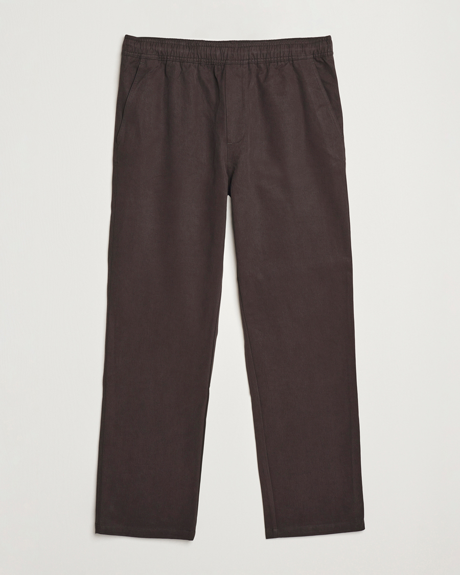 Herre | Bukser | Samsøe Samsøe | Jabari Drawstring Trousers Chocolate Brown