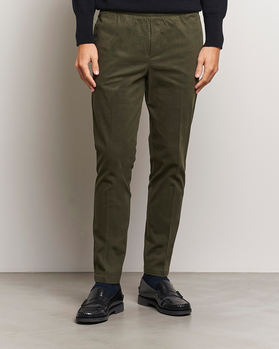 Herre | Bukser | Samsøe Samsøe | Smith Drawstring Trousers Forest Night