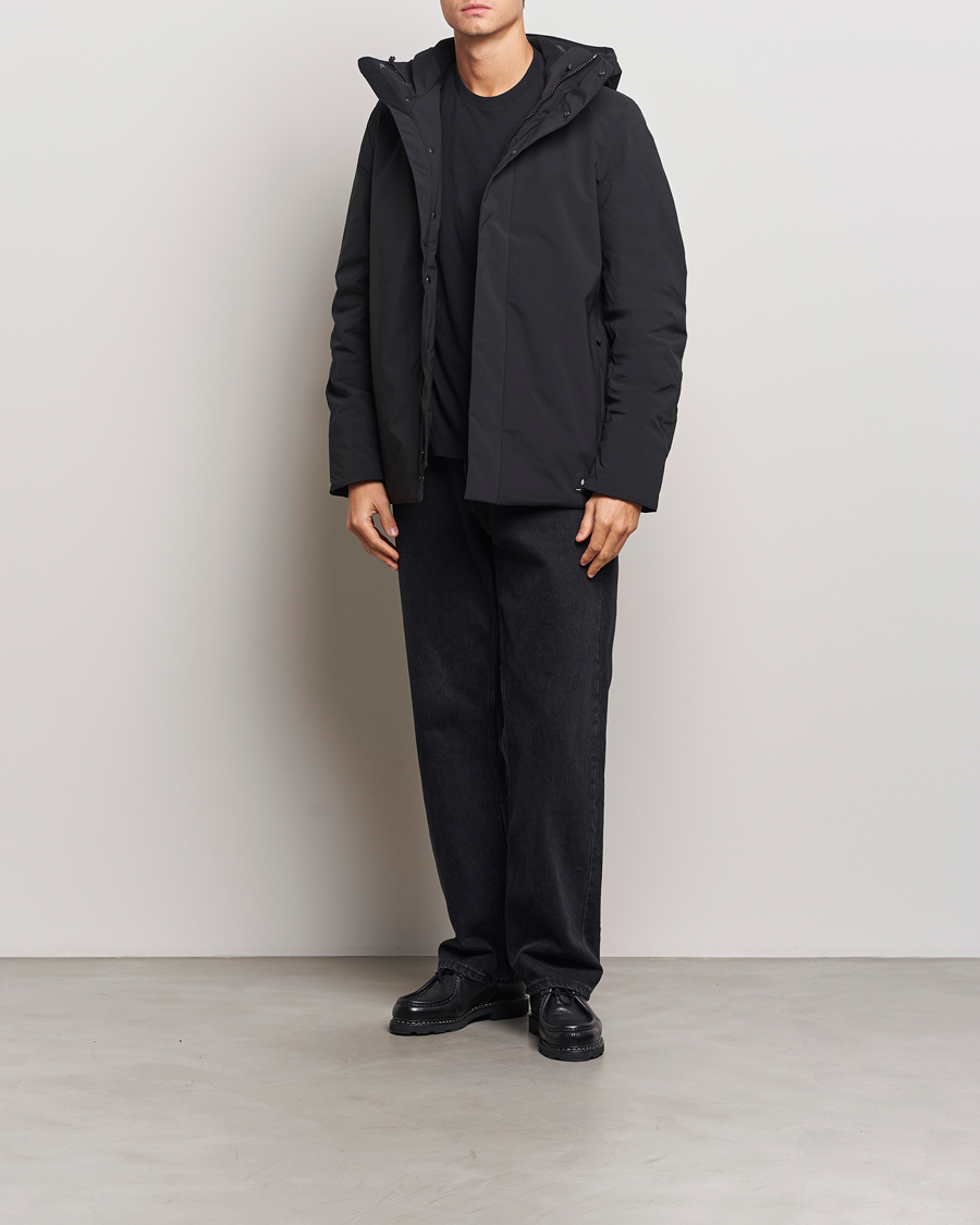 Herre | Jakker | Samsøe Samsøe | John Hooded Down Jacket Black