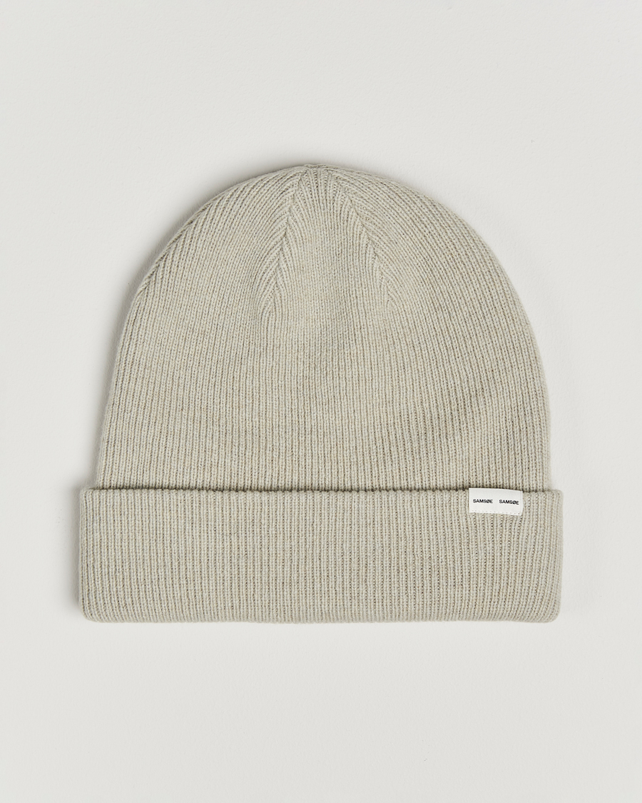 Herre | Samsøe Samsøe The Wool Beanie Abbey Stone | Samsøe Samsøe | The Wool Beanie Abbey Stone