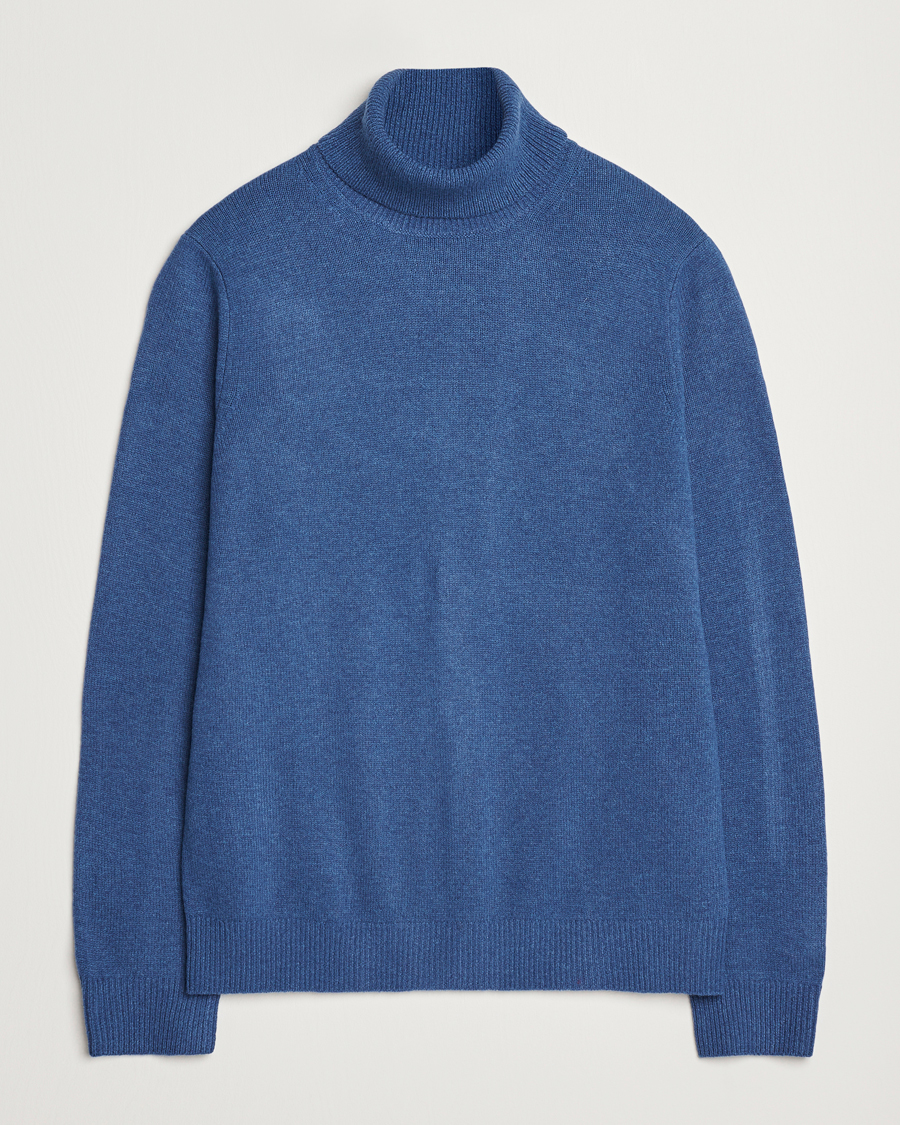 Herre | Trøjer | Samsøe Samsøe | Isak Knitted Turtleneck True Navy