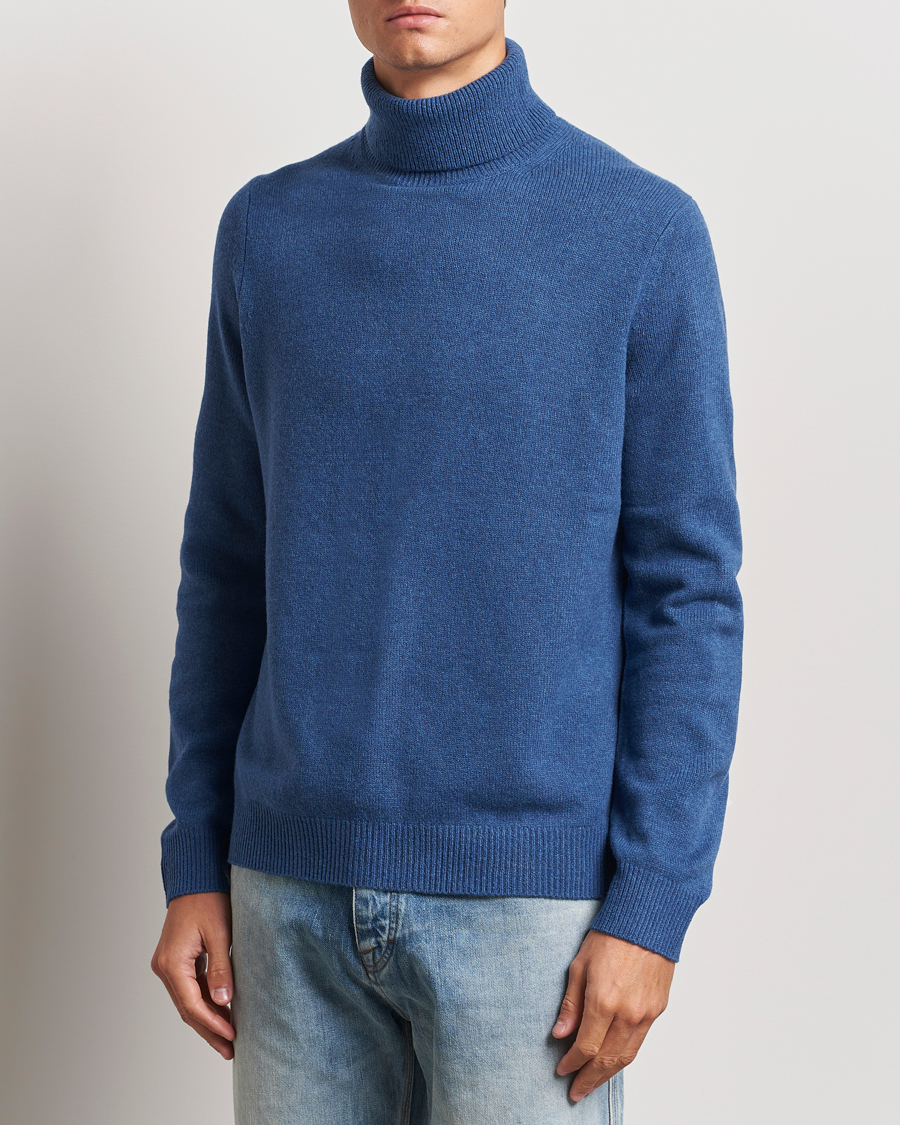 Herre | Trøjer | Samsøe Samsøe | Isak Knitted Turtleneck True Navy