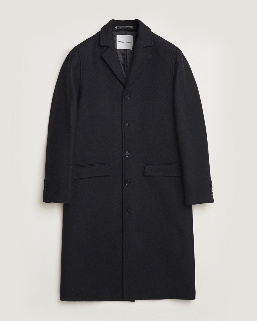 Herre | Jakker | Samsøe Samsøe | Tefsa Wool Coat Black