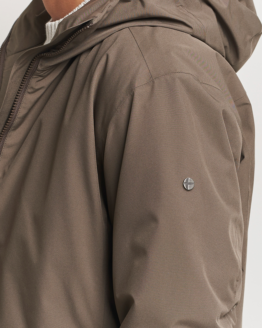 Herre | Jakker | Scandinavian Edition | Nimbus Padded Hood Jacket Major Brown
