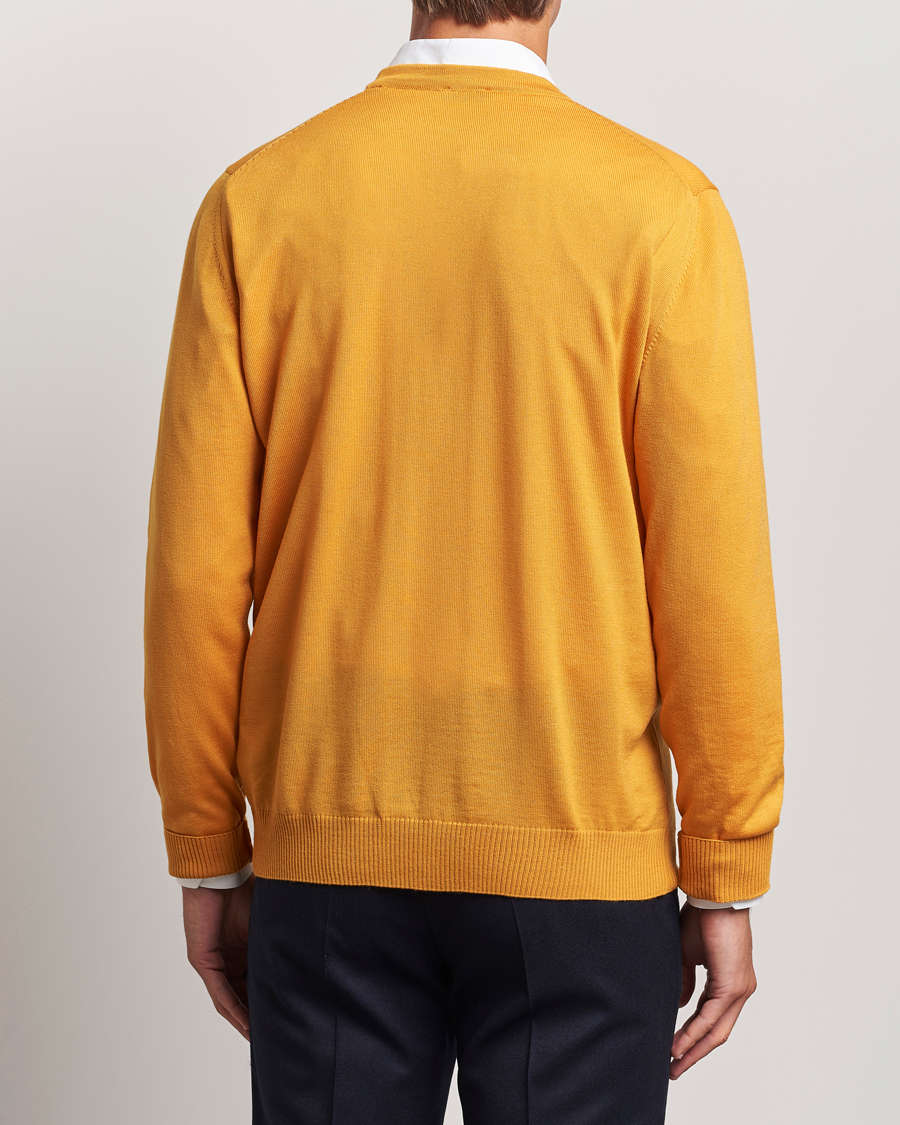 Herre | Trøjer | Stenströms | Merino Cardigan Yellow