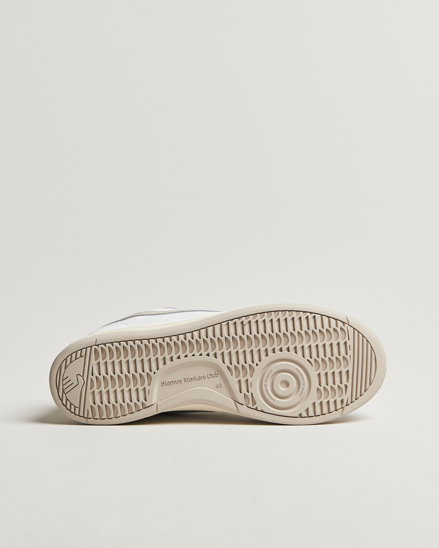 Herre | Stepney Workers Club Pro Cup 01 S-Strike Leather Sneaker White Putty | Stepney Workers Club | Pro Cup 01 S-Strike Leather Sneaker White Putty