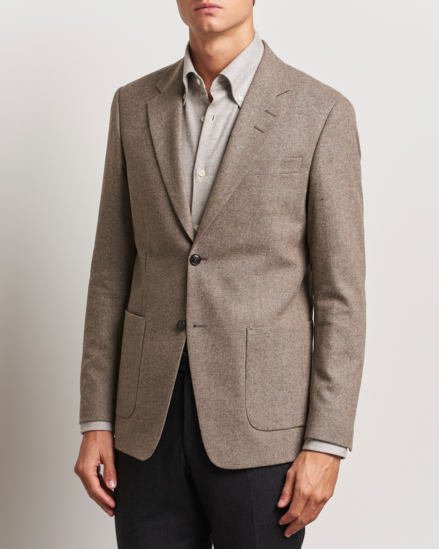 Herre | Blazere & jakker | Tiger of Sweden | Justin Brushed Wool Blazer Burlywood