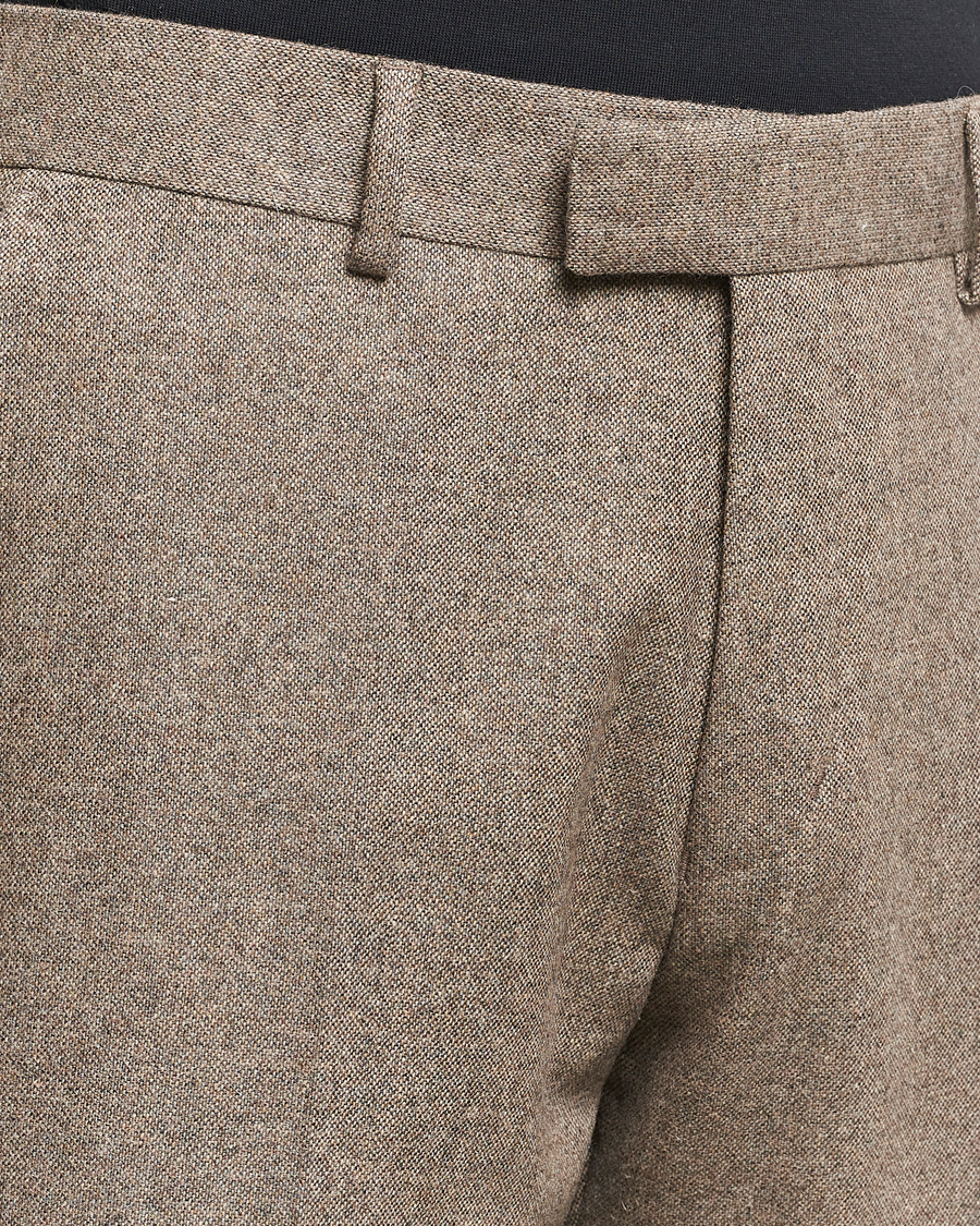 Herre | Bukser | Tiger of Sweden | Tenuta Brushed Wool Trousers Burlywood