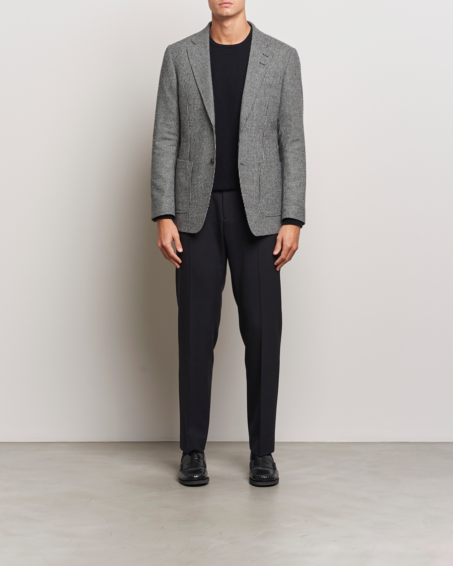 Herre | Blazere & jakker | Tiger of Sweden | Justin Wool Pepita Blazer Black/White