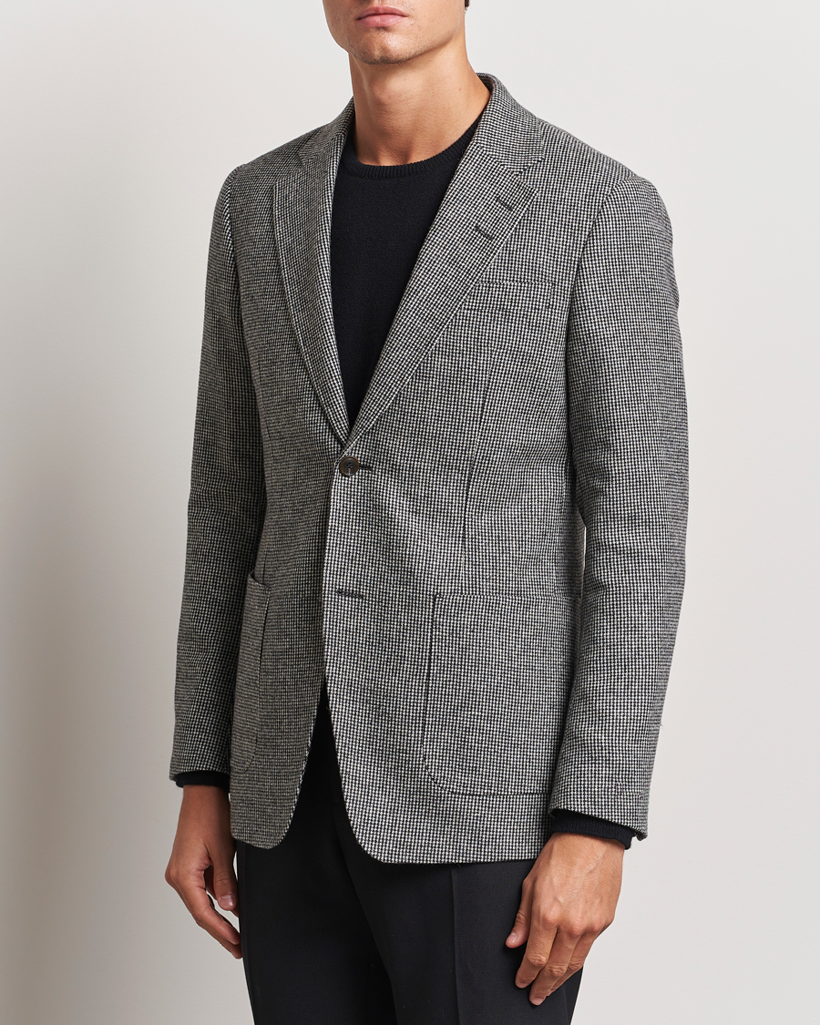 Herre | Blazere & jakker | Tiger of Sweden | Justin Wool Pepita Blazer Black/White