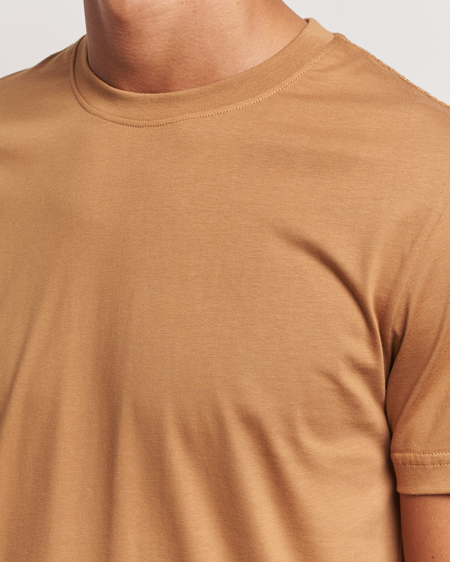 Herre | T-Shirts | Tiger of Sweden | Dillan Crew Neck T-Shirt Warm Forest