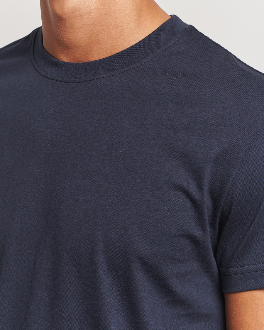Herre | T-Shirts | Tiger of Sweden | Dillan Crew Neck T-Shirt Light Ink