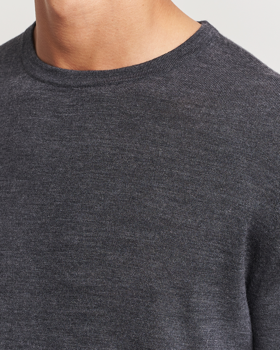 Herre | Trøjer | Tiger of Sweden | Connor Crew Neck Pullover Grey Street