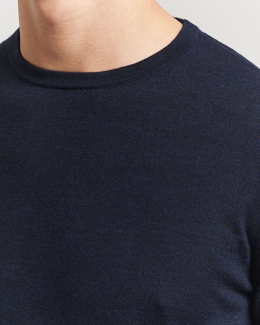 Herre | Trøjer | Tiger of Sweden | Connor Crew Neck Pullover Light Ink