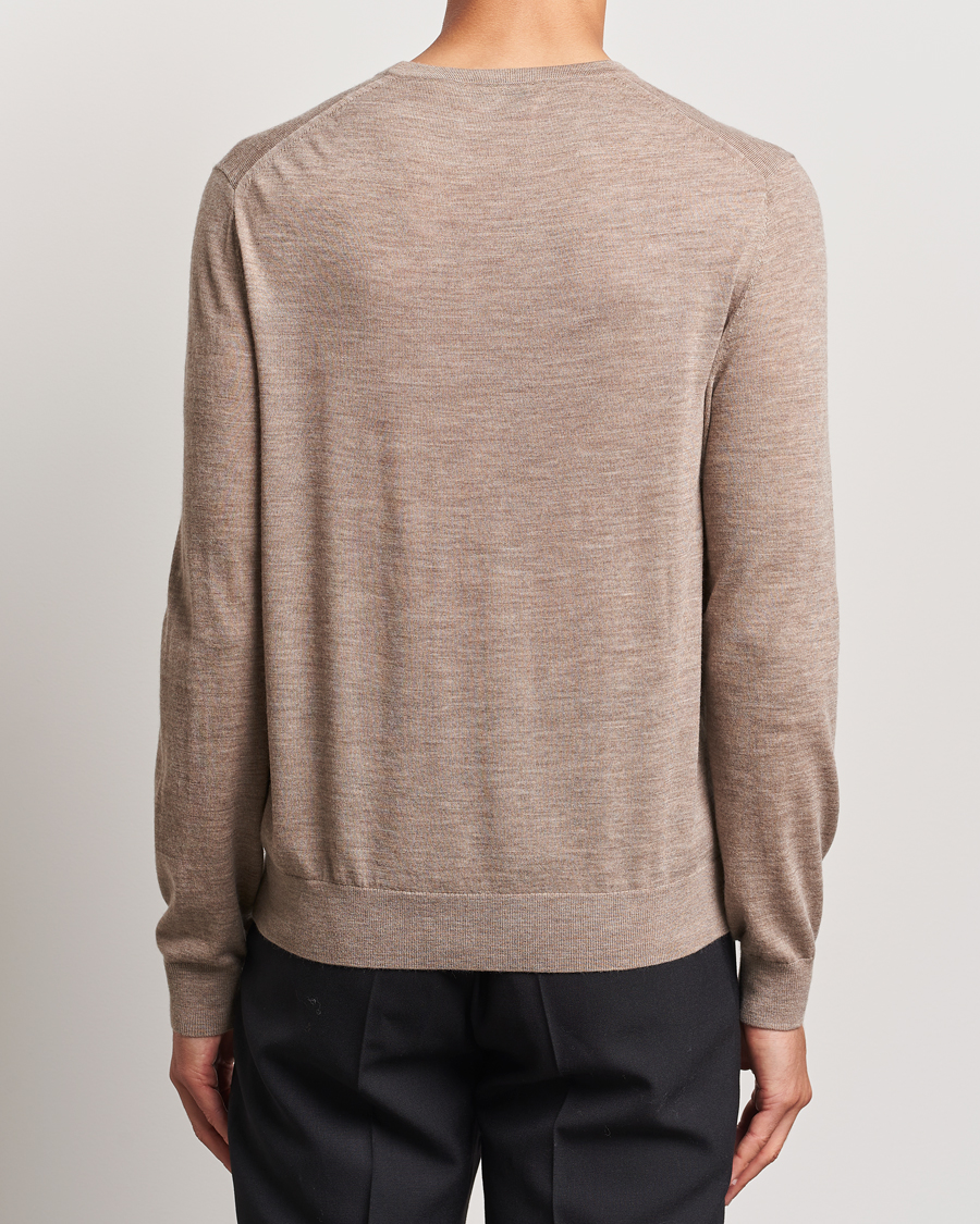 Herre | Trøjer | Tiger of Sweden | Connor Crew Neck Pullover Beige Melange