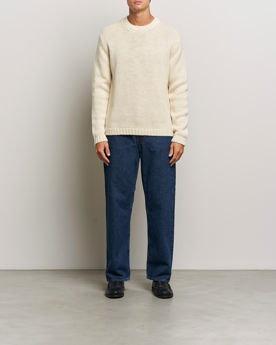 Herre | Trøjer | Tiger of Sweden | Gregory Swedish Wool Sweater Seashell