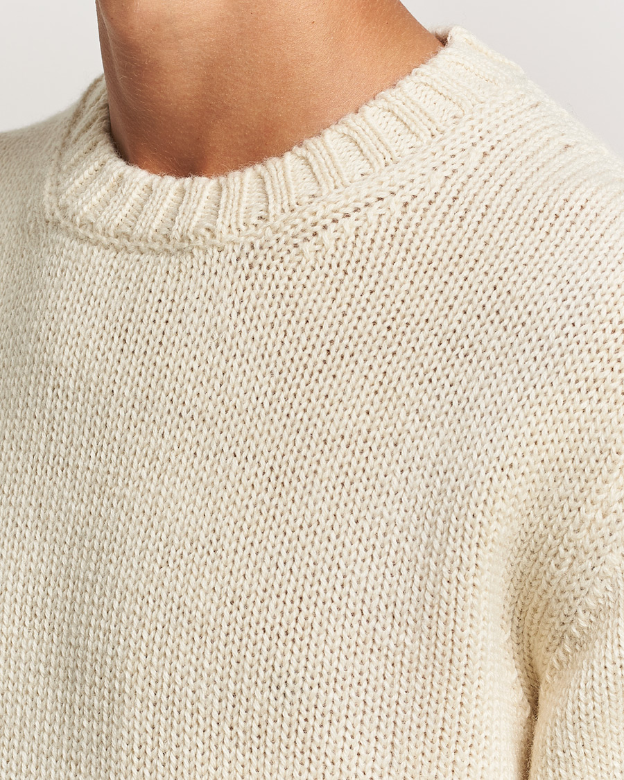 Herre | Trøjer | Tiger of Sweden | Gregory Swedish Wool Sweater Seashell