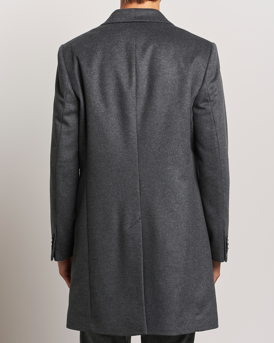 Herre | Jakker | Tiger of Sweden | Finnan Wool/Cashmere Coat Grey Melange