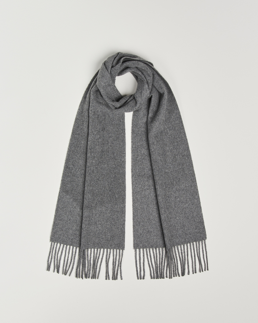 Herre | Tiger of Sweden Sylan Wool Scarf Charcoal | Tiger of Sweden | Sylan Wool Scarf Charcoal