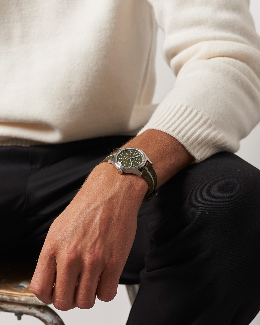 Herre | Timex MK1 Mechanical 36mm Green Dial | Timex | MK1 Mechanical 36mm Green Dial