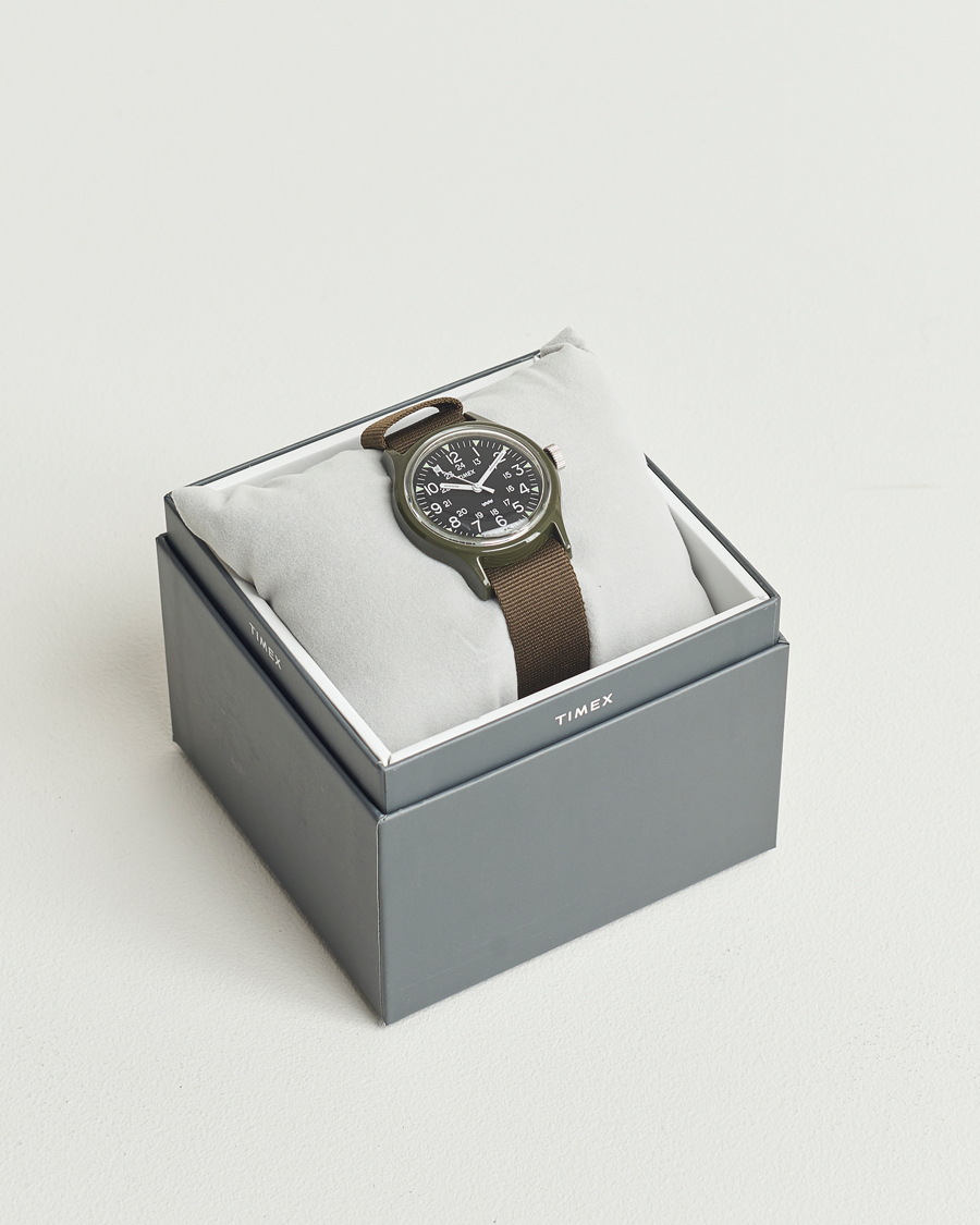 Herre | Timex MK1 Resin 36mm Green Dial | Timex | MK1 Resin 36mm Green Dial