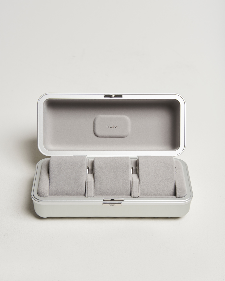 Herre | Ure- & smykkeæsker | TUMI | Aluminum Watch Case Silver