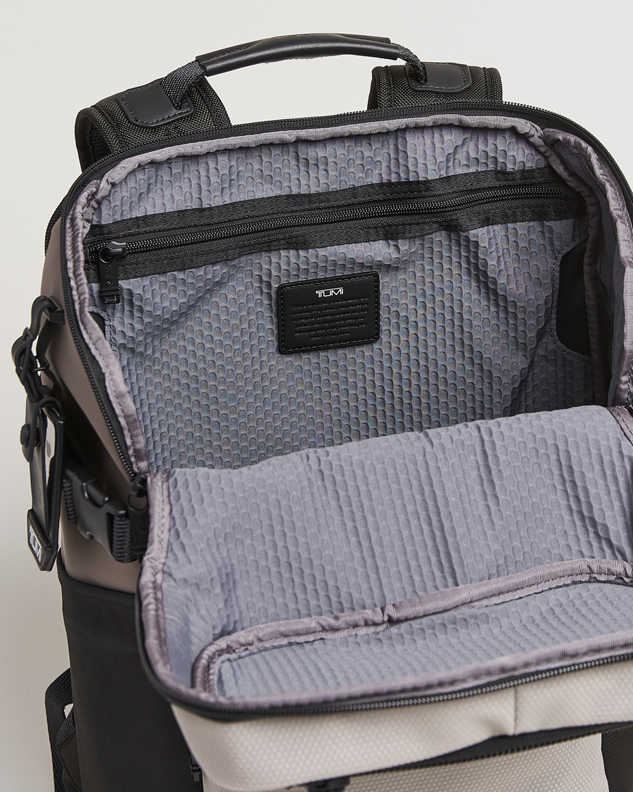 Herre | TUMI Alpha Bravo Reserve Backpack Chalk | TUMI | Alpha Bravo Reserve Backpack Chalk