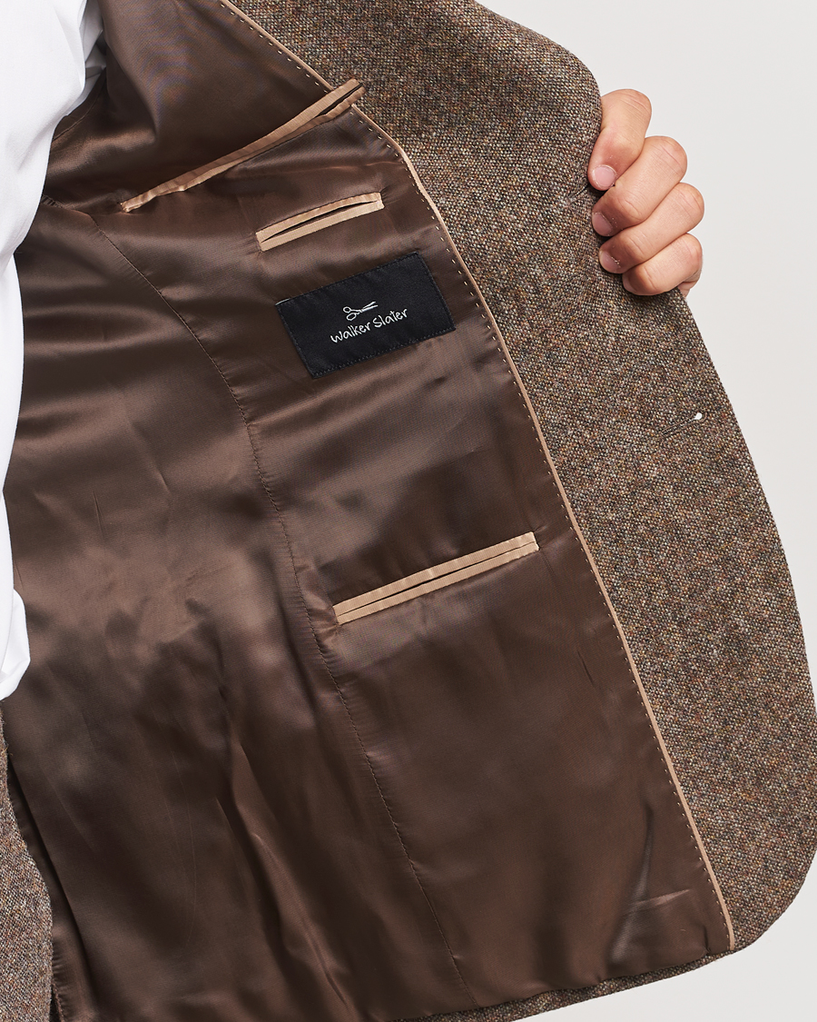 Herre | Blazere & jakker | Walker Slater | Edward Wool Donegal Blazer Brown