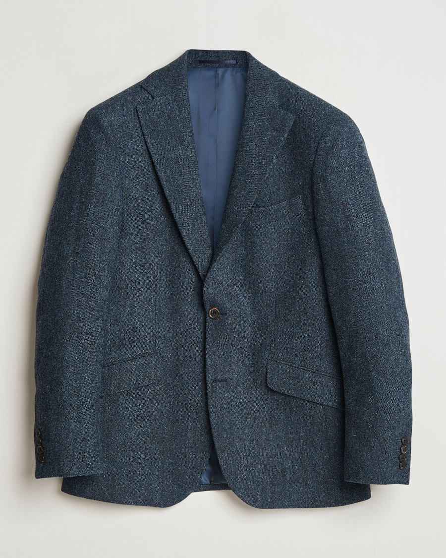 Herre | Blazere & jakker | Walker Slater | Edward Wool Donegal Blazer Navy