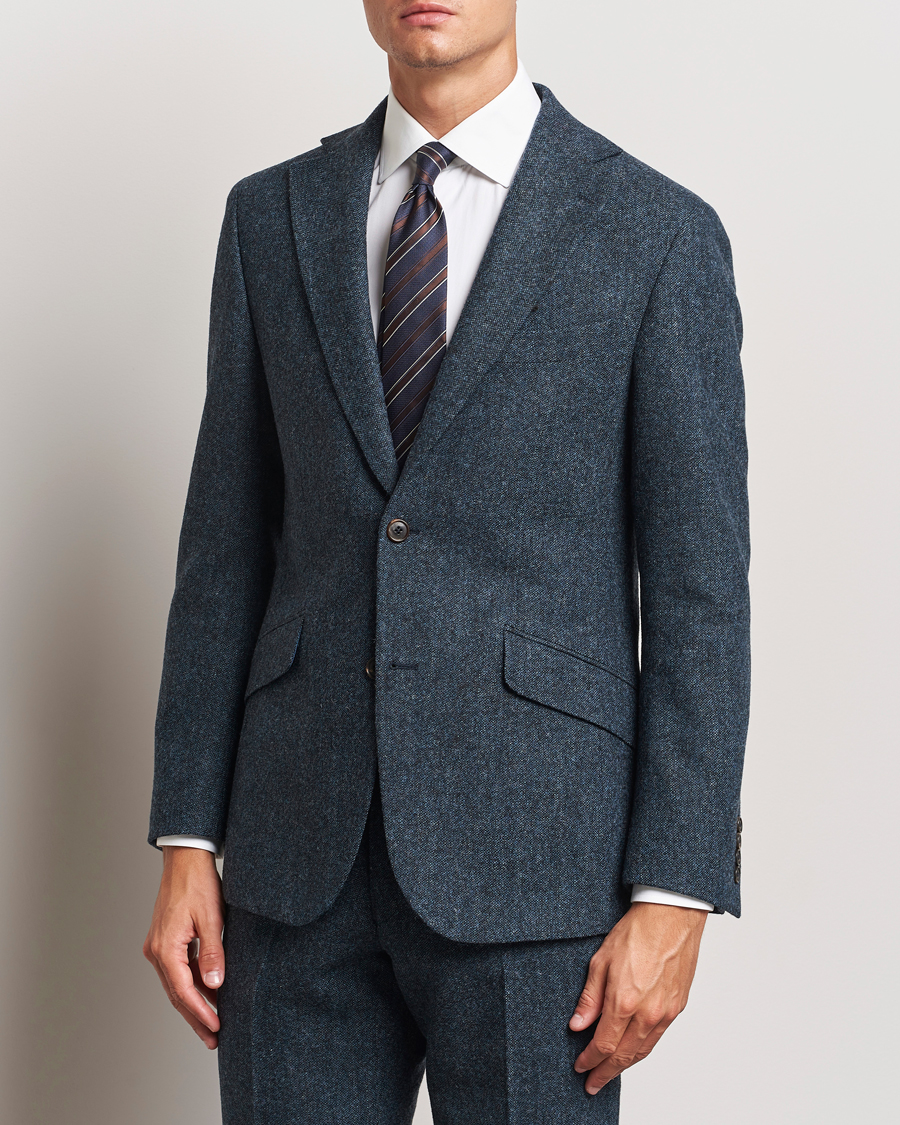 Herre | Blazere & jakker | Walker Slater | Edward Wool Donegal Blazer Navy