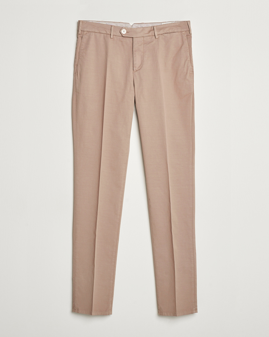 Herre | Bukser | Brunello Cucinelli | Slim Fit Chinos Khaki