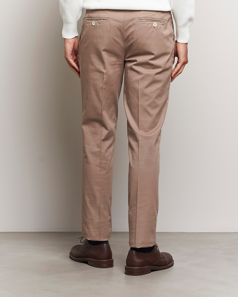 Herre | Bukser | Brunello Cucinelli | Slim Fit Chinos Khaki