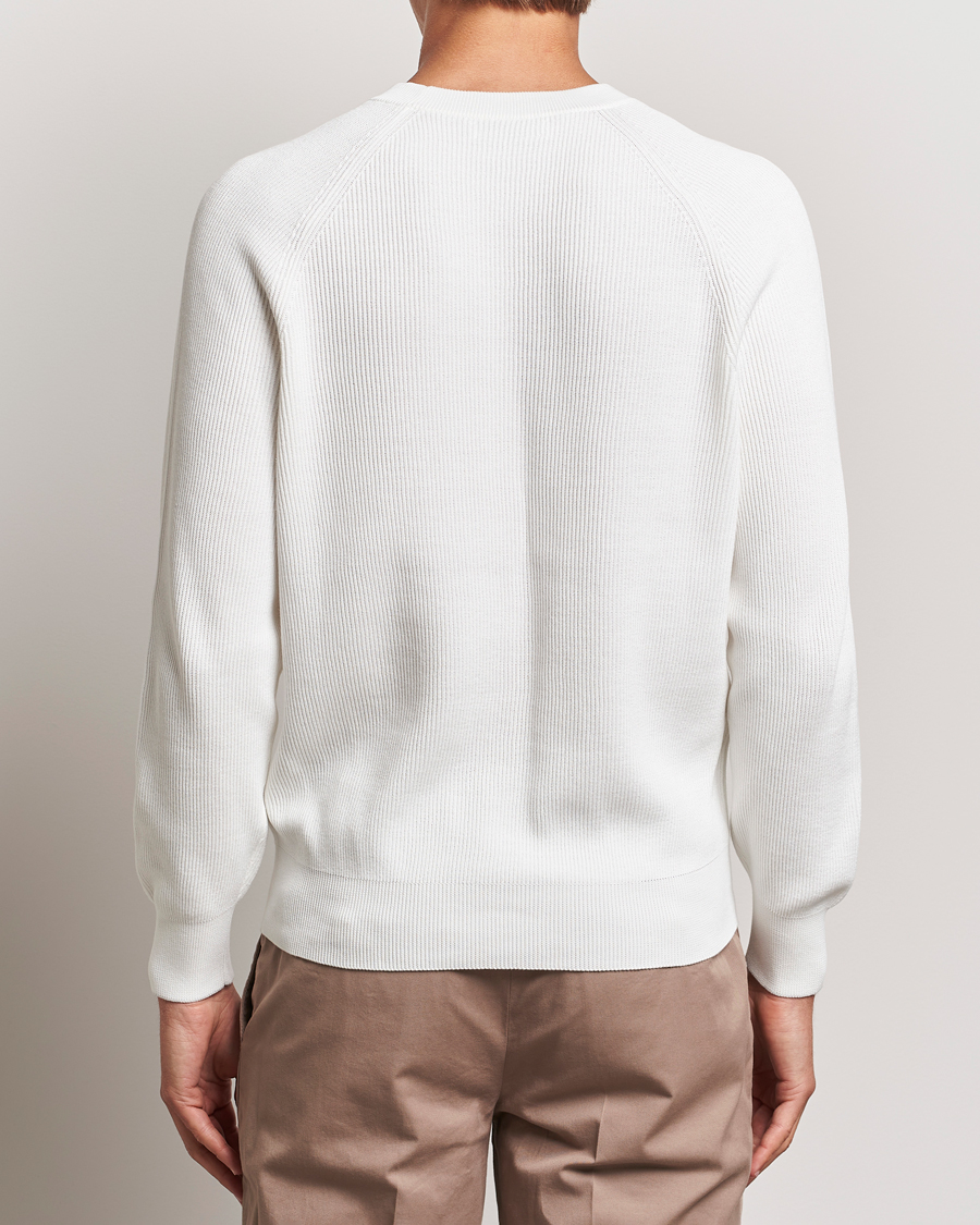 Herre | Trøjer | Brunello Cucinelli | Cotton Rib Crew Neck Panama