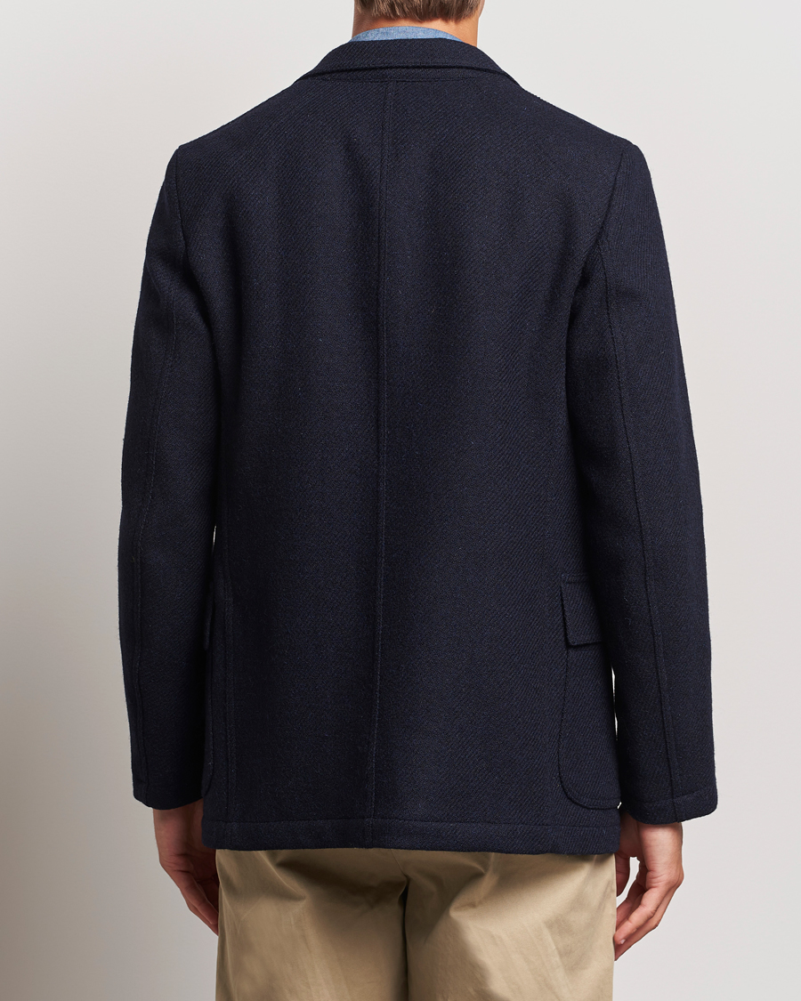 Herre | Blazere & jakker | Drake's | MKVII Harris Tweed Blazer Navy