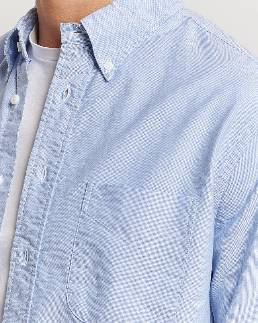 Herre | Skjorter | Gitman Vintage | Button Down Oxford Shirt Light Blue