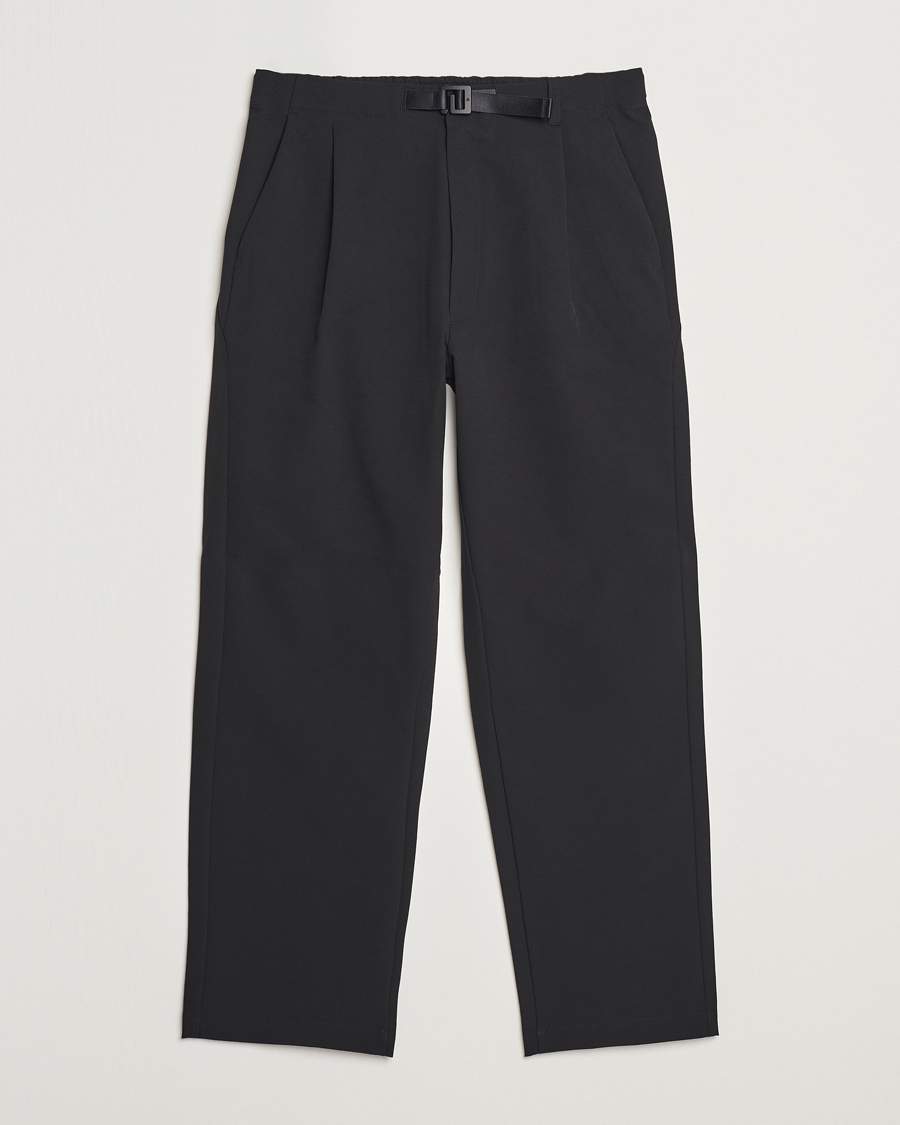 Herre | Bukser | Goldwin | One Tuck Tapered Stretch Pants Black