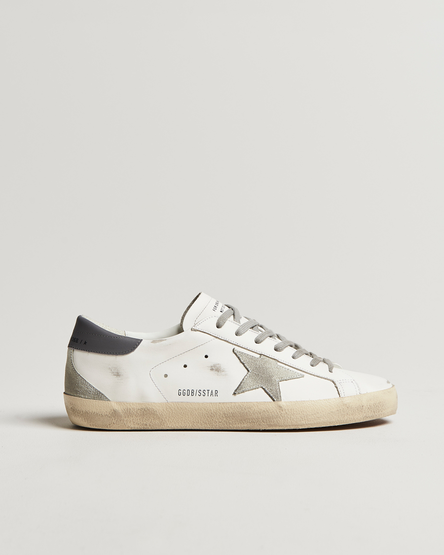Herre | Golden Goose Super-Star Sneakers White/Ice | Golden Goose | Super-Star Sneakers White/Ice