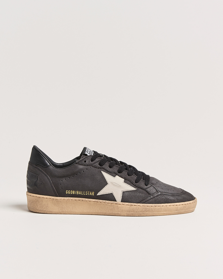 Herre | Golden Goose Ball Star Sneakers Anthracite | Golden Goose | Ball Star Sneakers Anthracite
