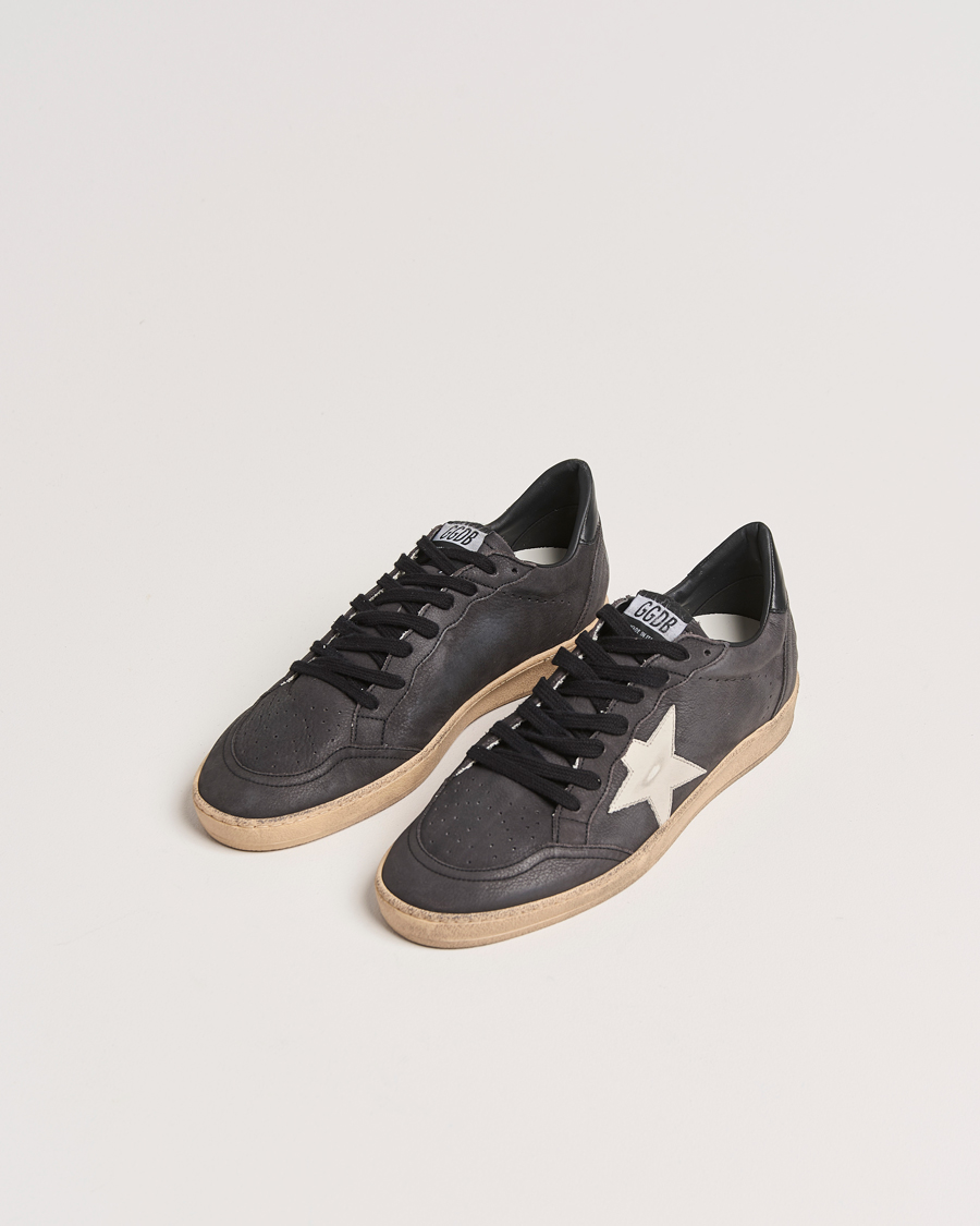 Herre | Golden Goose Ball Star Sneakers Anthracite | Golden Goose | Ball Star Sneakers Anthracite