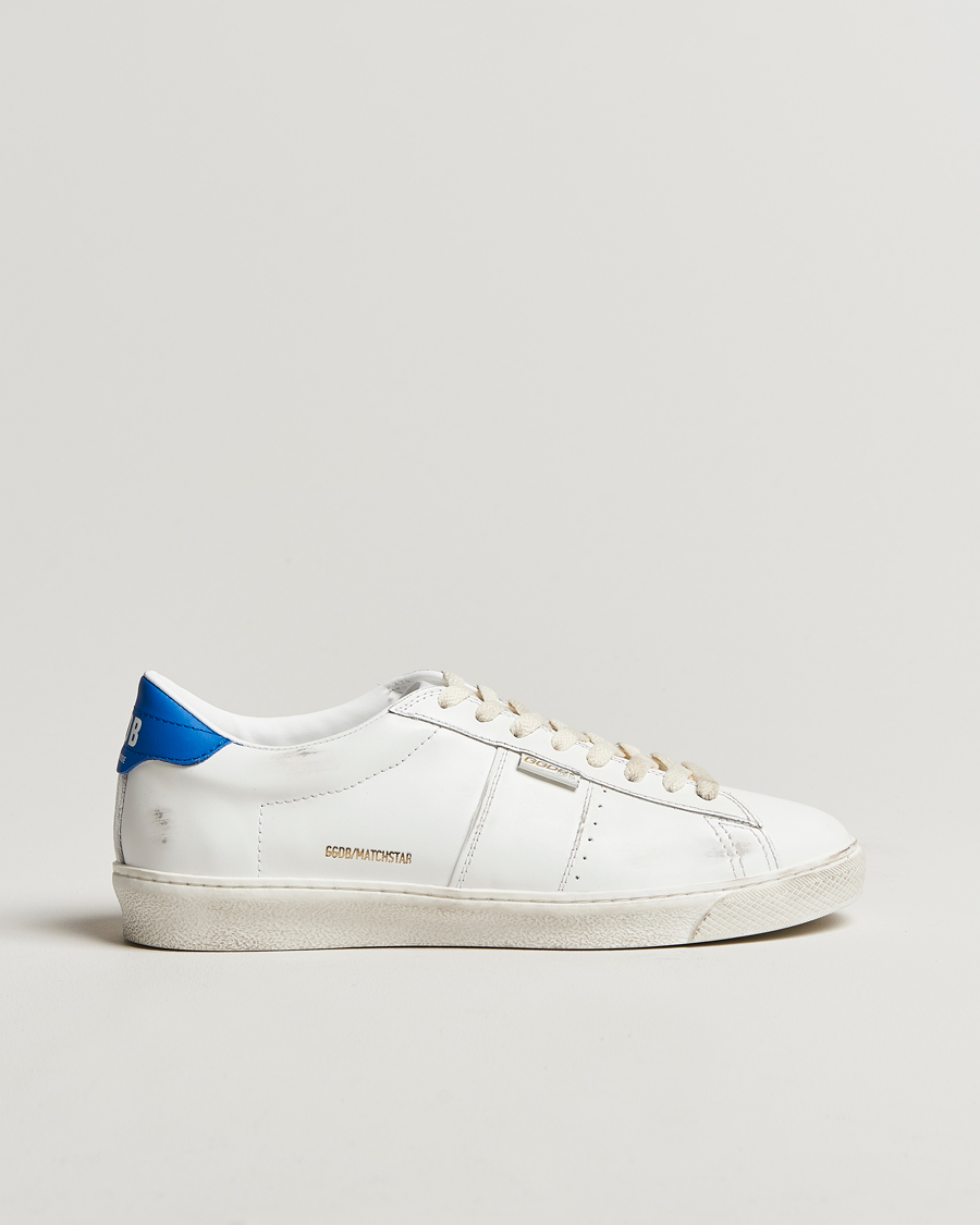 Herre | Golden Goose Matchstar Sneakers White/Blue | Golden Goose | Matchstar Sneakers White/Blue