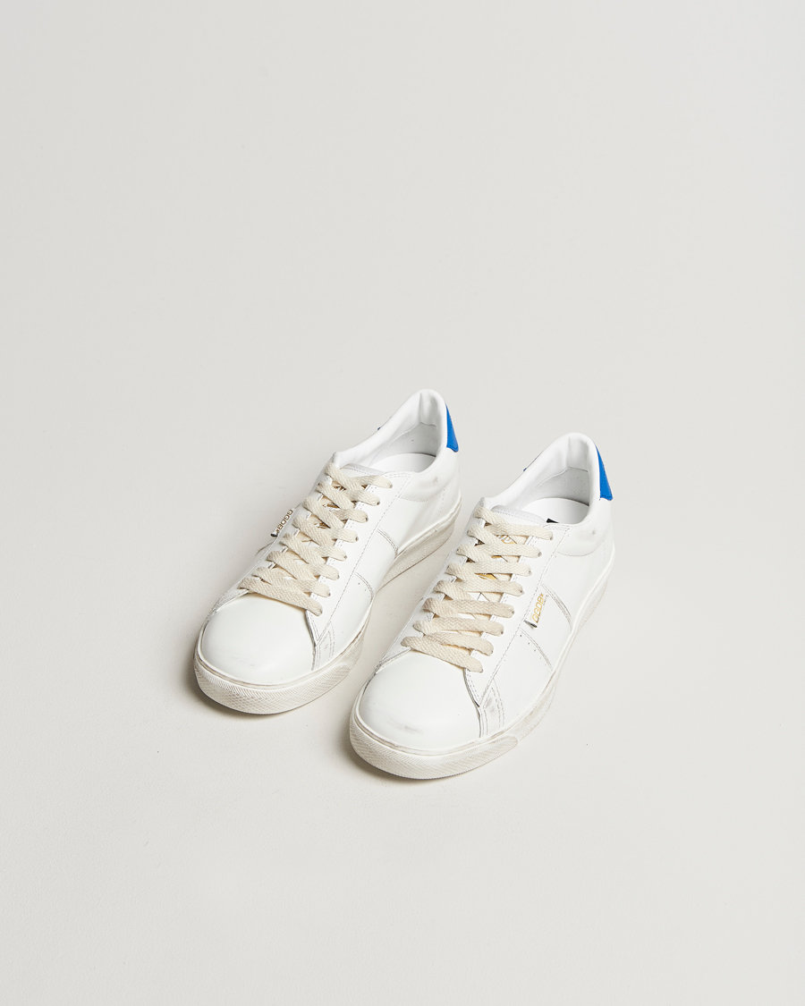 Herre | Golden Goose Matchstar Sneakers White/Blue | Golden Goose | Matchstar Sneakers White/Blue