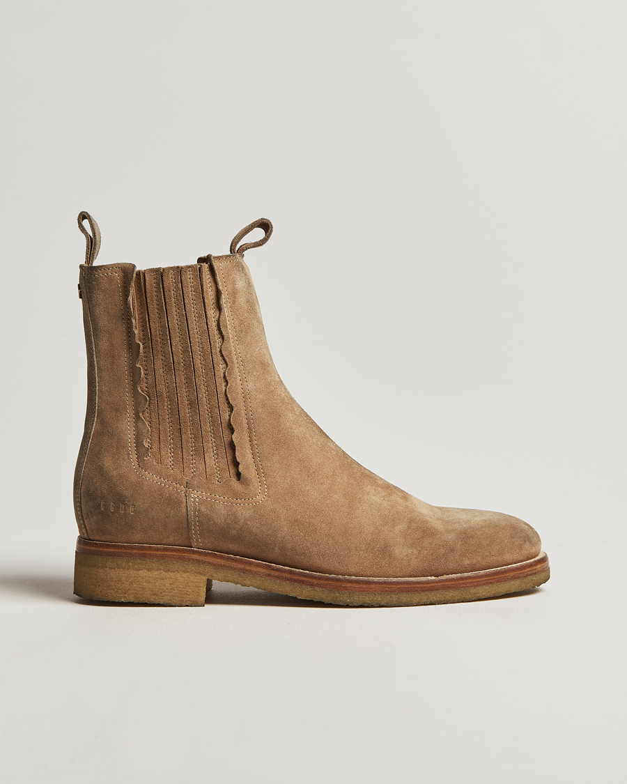 Herre | Golden Goose Chelsea Boots Beige Suede | Golden Goose | Chelsea Boots Beige Suede