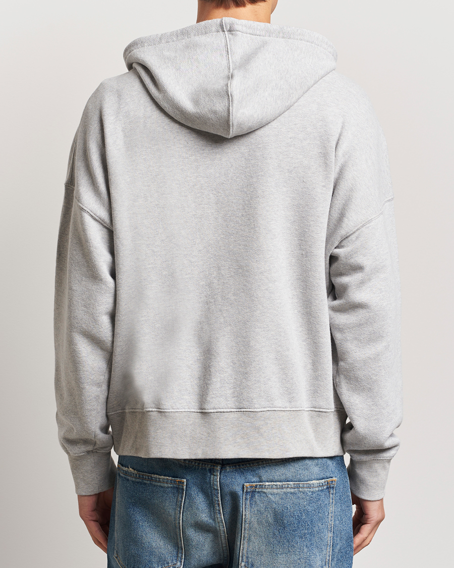 Herre | Trøjer | Golden Goose | Full Zip Hoodie Light Grey