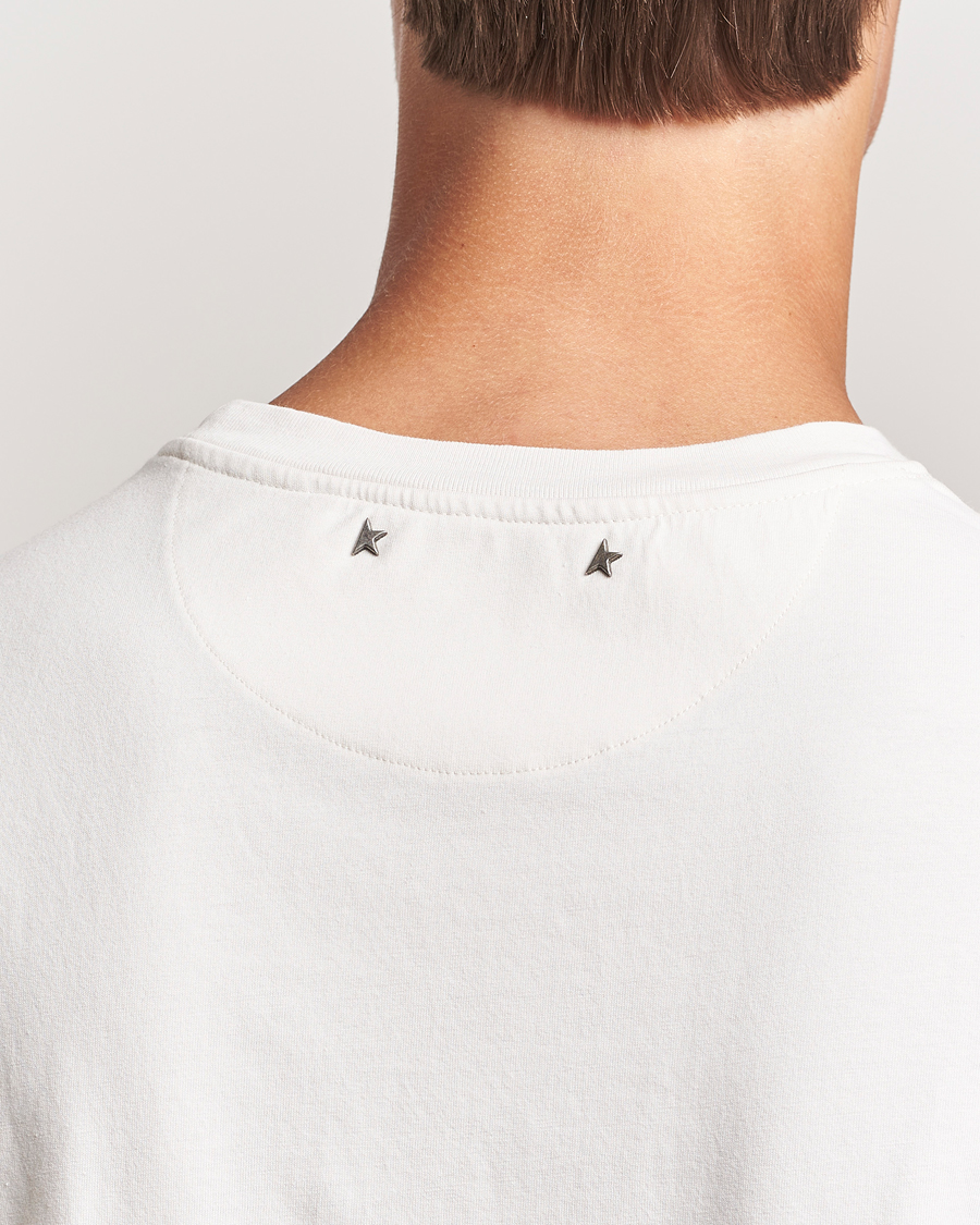 Herre | T-Shirts | Golden Goose | Journey Short Sleeve T-Shirt Heritage White