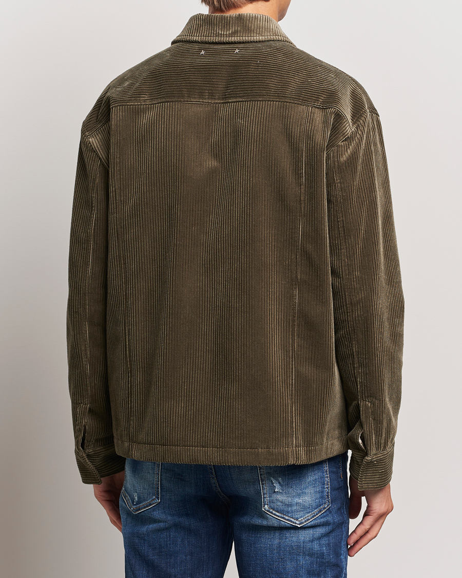 Herre | Jakker | Golden Goose | Corduroy Jacket Dark Green