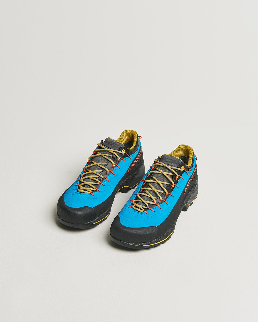 Herre | La Sportiva TX4 Evo GTX Hiking Shoes Tropic Blue/Bamboo | La Sportiva | TX4 Evo GTX Hiking Shoes Tropic Blue/Bamboo