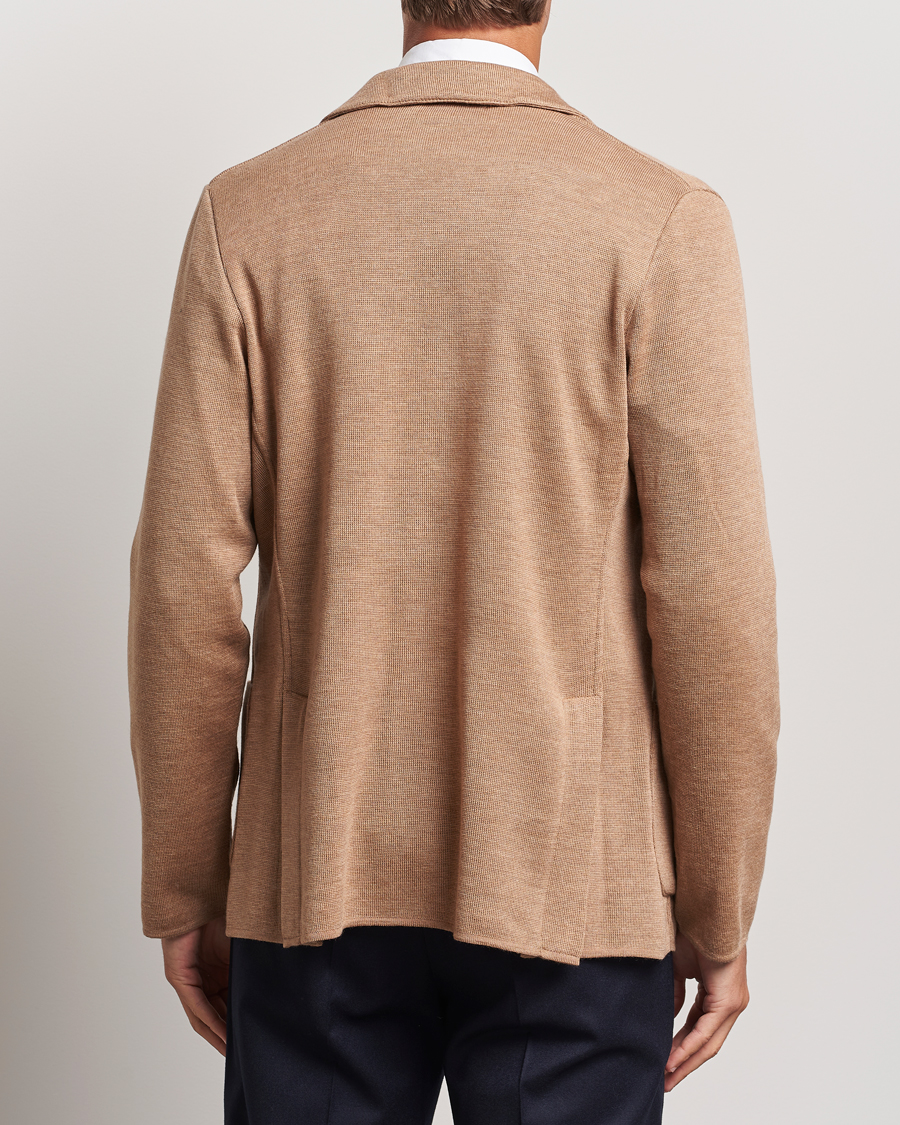 Herre | Blazere & jakker | Lardini | Knitted Wool Blazer Beige