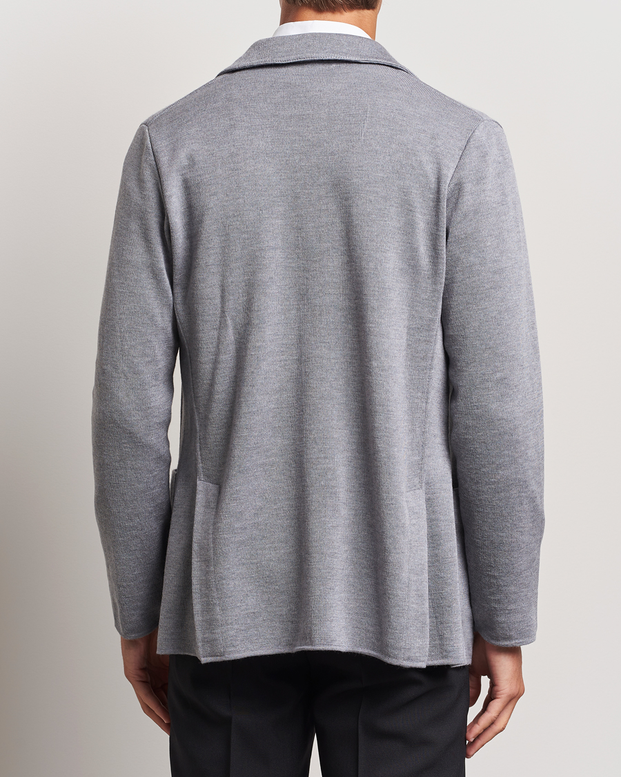 Herre | Blazere & jakker | Lardini | Knitted Wool Blazer Grey